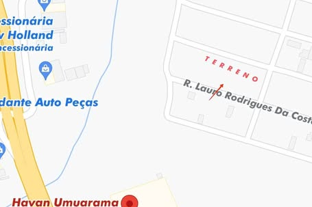 Terreno à venda - 140m² - JARDIM COLINA VERDE, Umuarama-PR