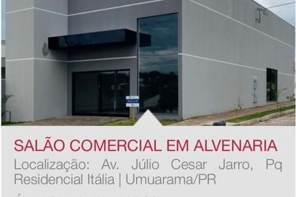 Salão Comercial 167m Umuarama-PR 201